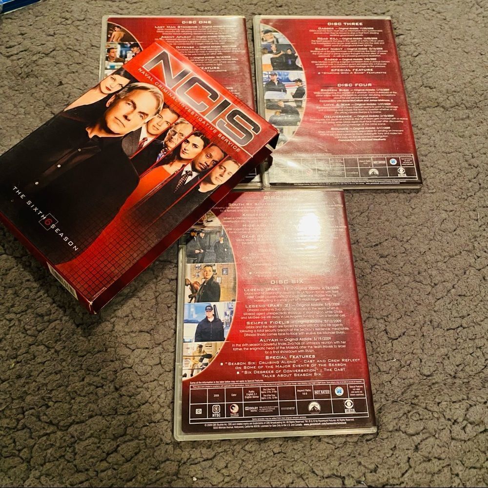 NCIS Complete Sixth Season Box Set 6 Disk DVD - Picture 5 of 9